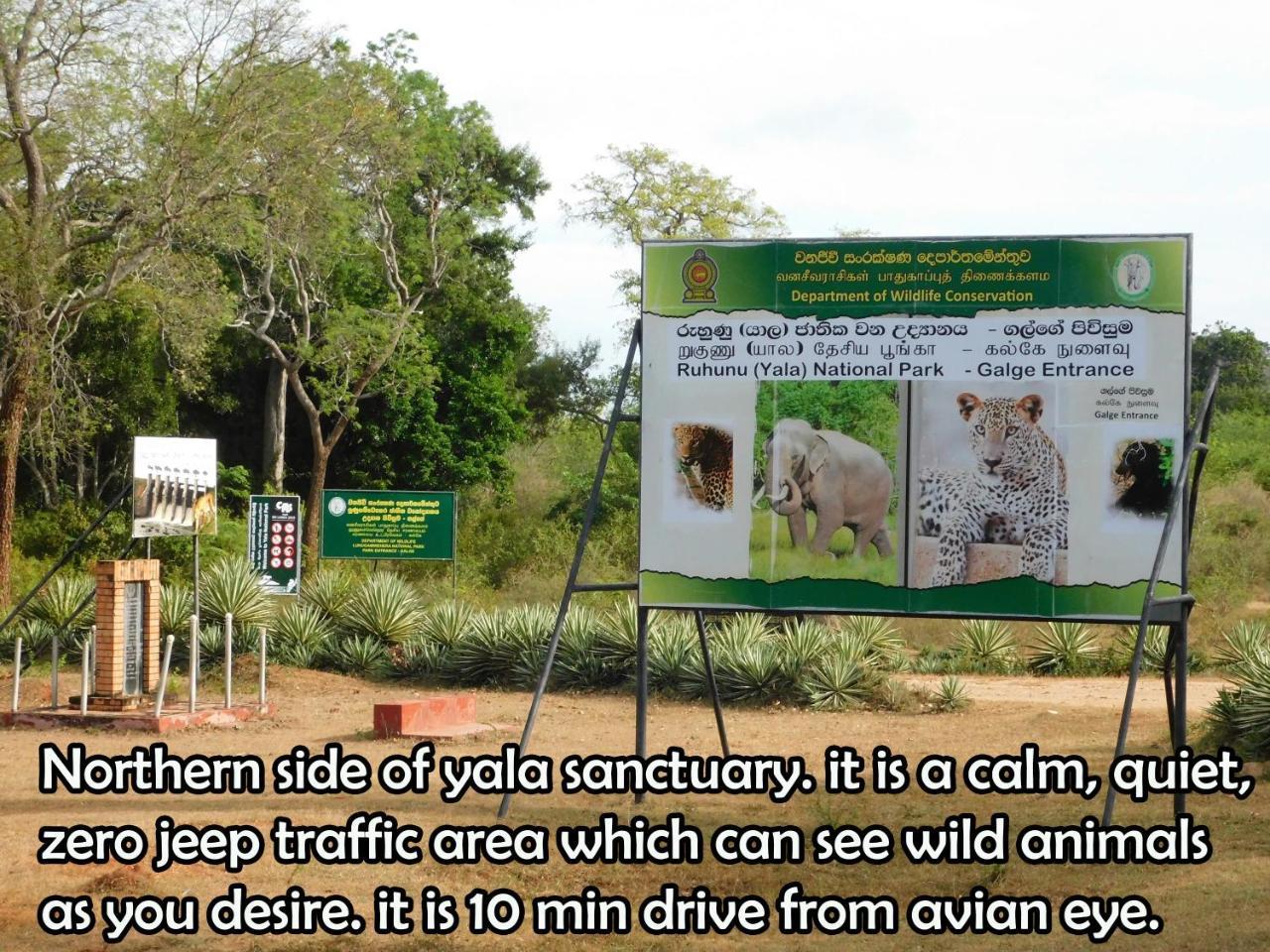 Апартаменты Yala Avian Eye Safari Buttala Экстерьер фото